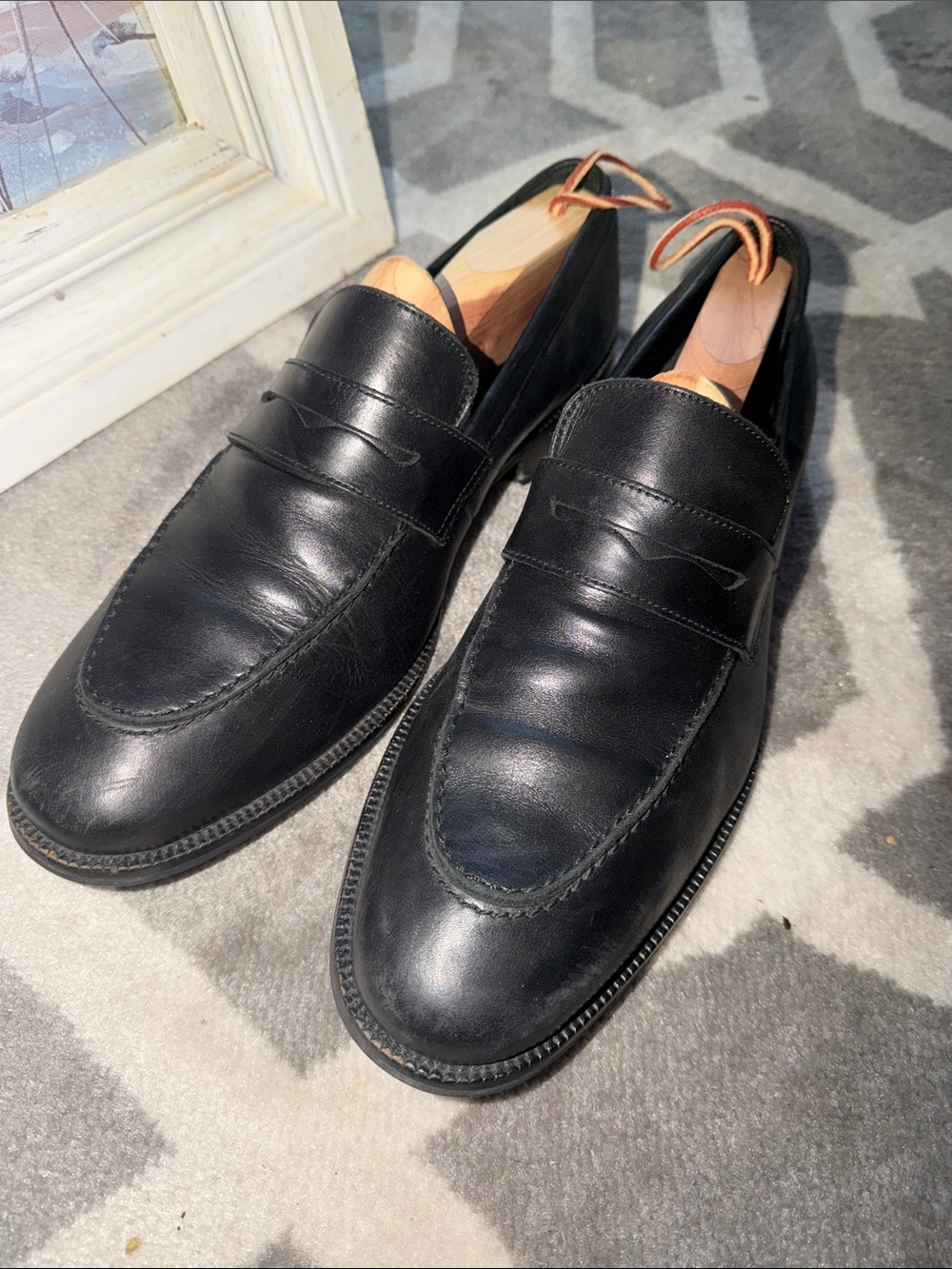 Cole Haan Men’s Sz 11 Black Leather Loafers